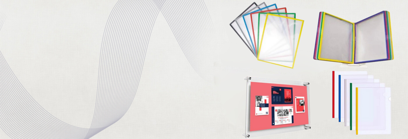 Manufacturer, Exporter Plastic Folders - A3 and A4, Acrylic Sandwitch Boards, Acrylic Magnetic Folders