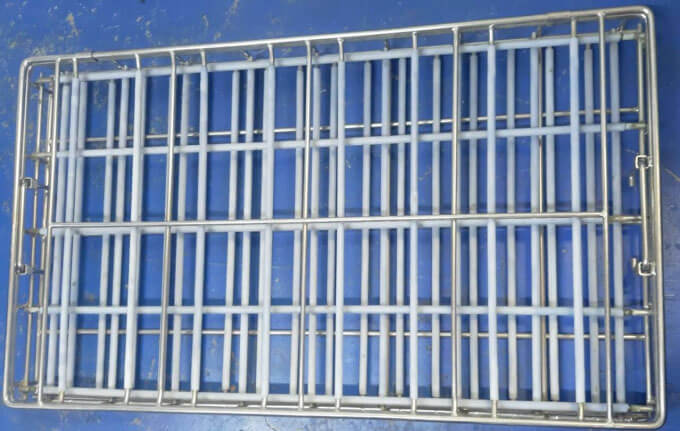 SS 304 Washing Tray for Components